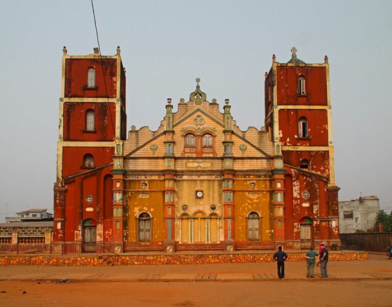 image de la grande mosqué de porto novo