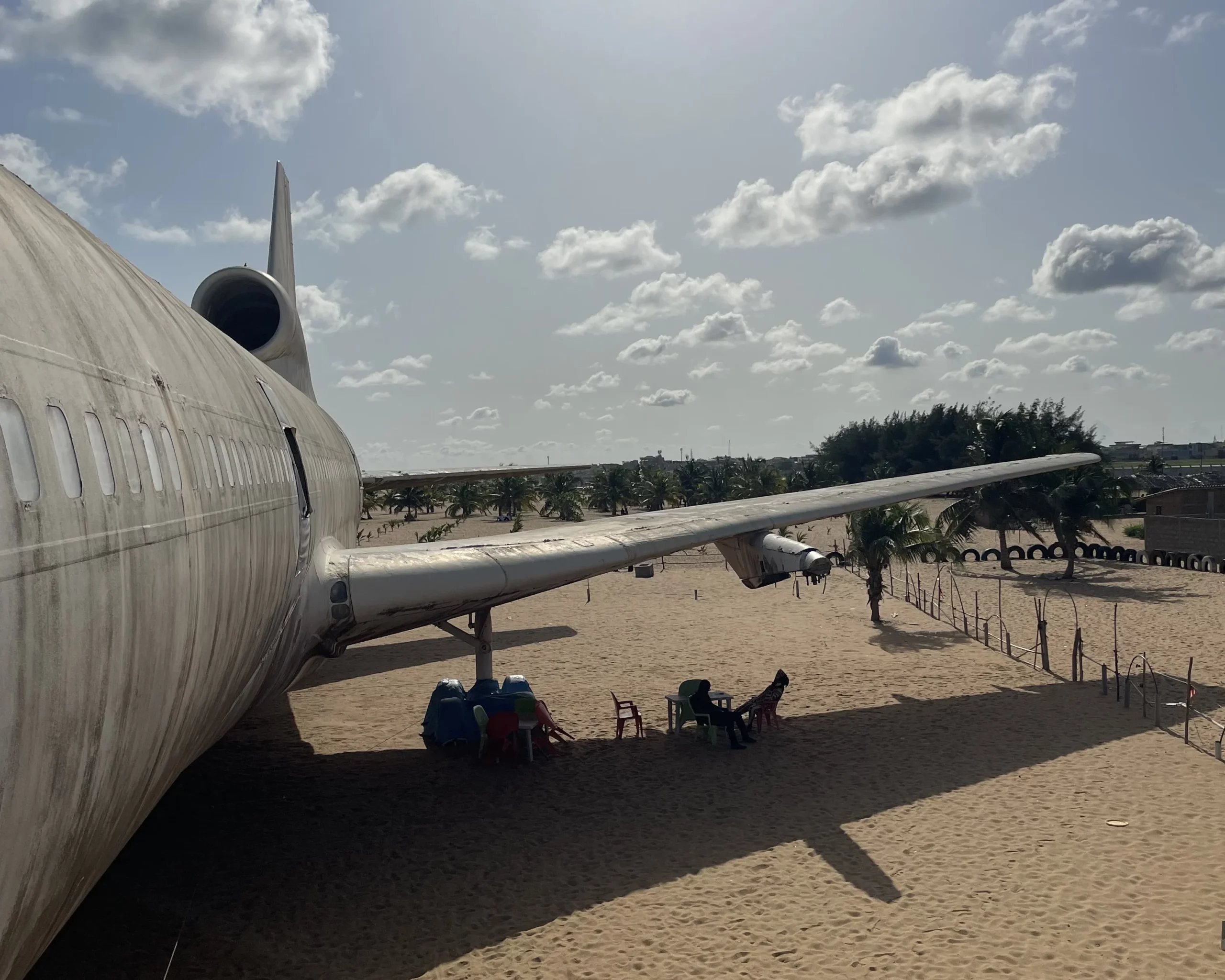 L&rsquo;avion de Fidjrossè