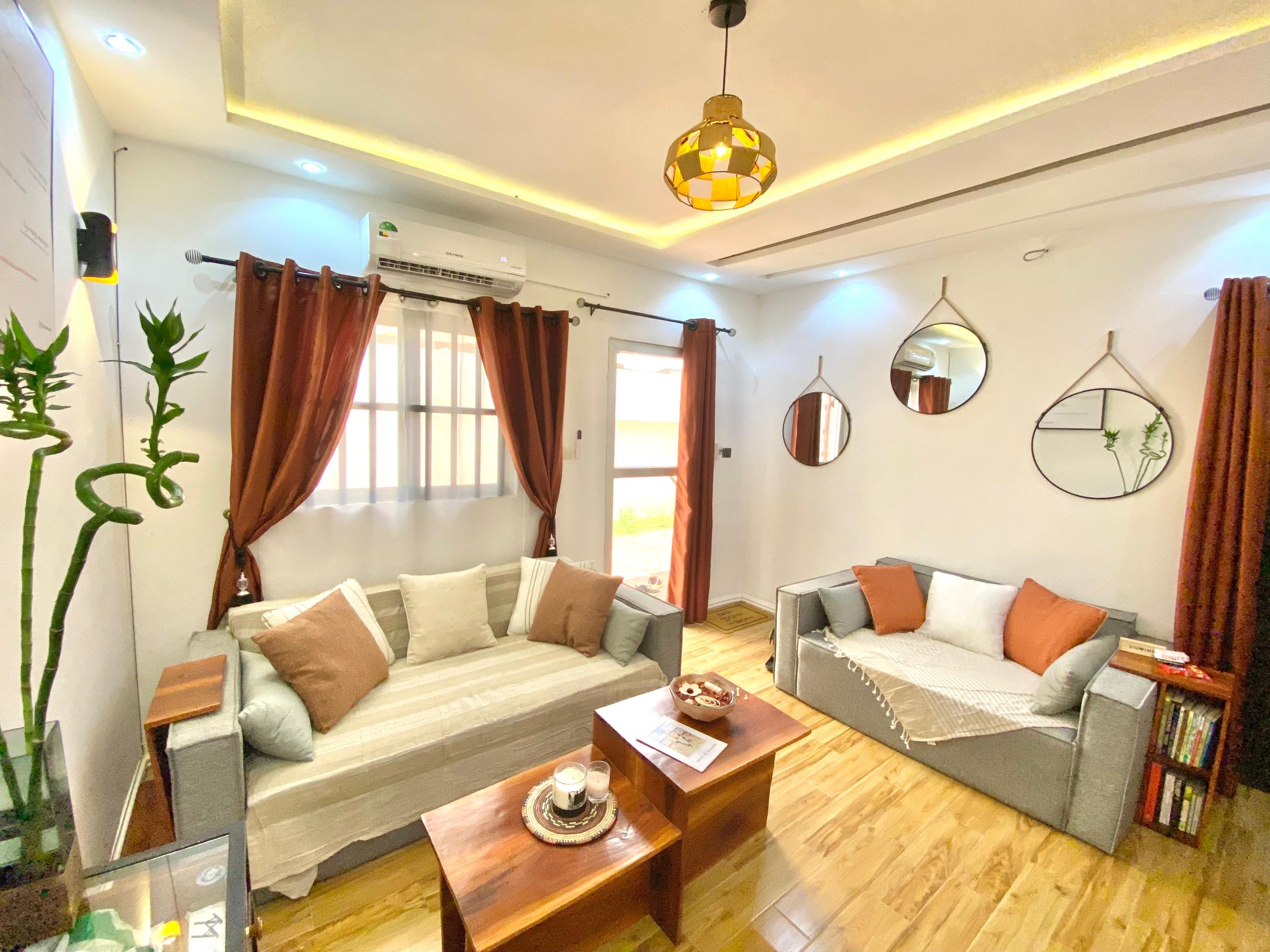 1 chambre 1 salon